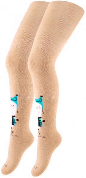 Колготки унисекс Duna 4939р.62-68 бежевый 