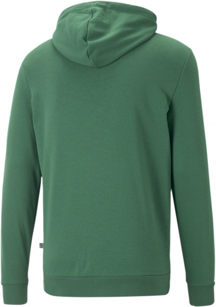 Джемпер Puma ESS+ 2 COL BIG LOGO HOODIE TR 58676537 р. M зелений
