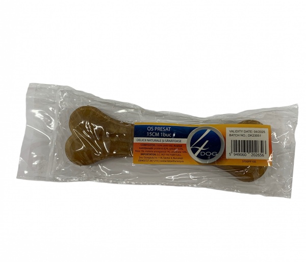 Кісточка 4Dog Пресована 15 см для собак