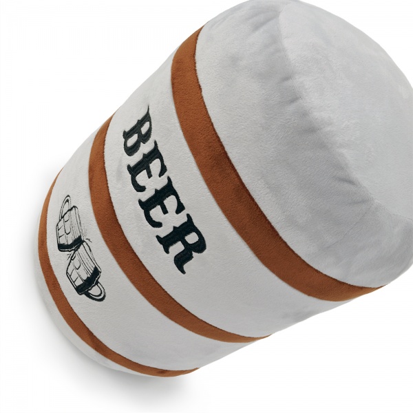 Подушка декоративна бочка пива FWPPIWBERBL23BG00 44 см сірий WP Merchandise 
