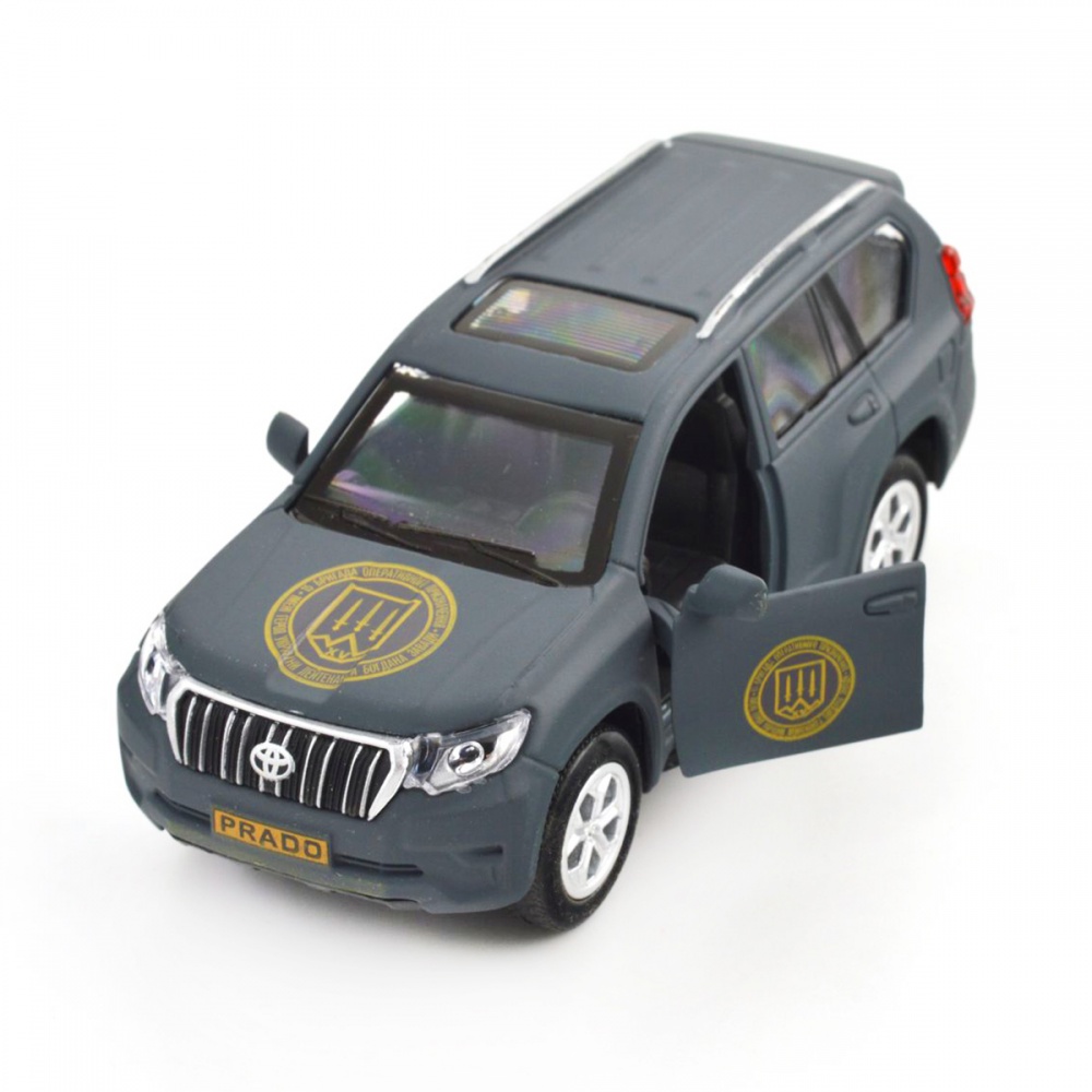 Автомодель TechnoDrive 1:32 серии Шевроны Героев Toyota Prado Кара-Даг KM6189