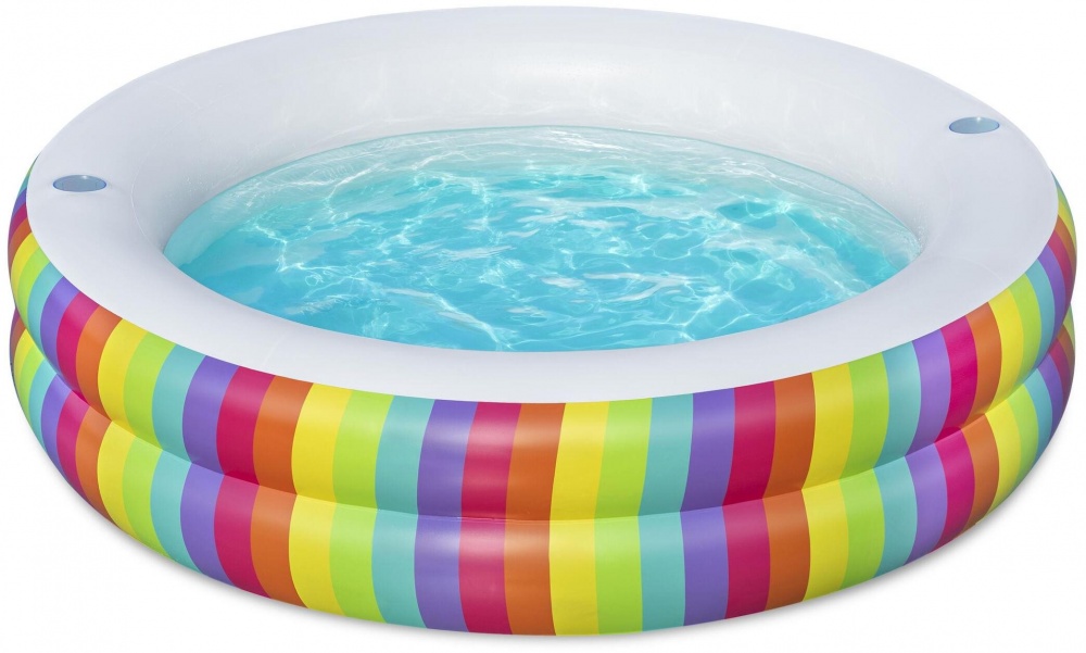 Басейн надувний Bestway Rainbow Dreams 206x51 см (54443)