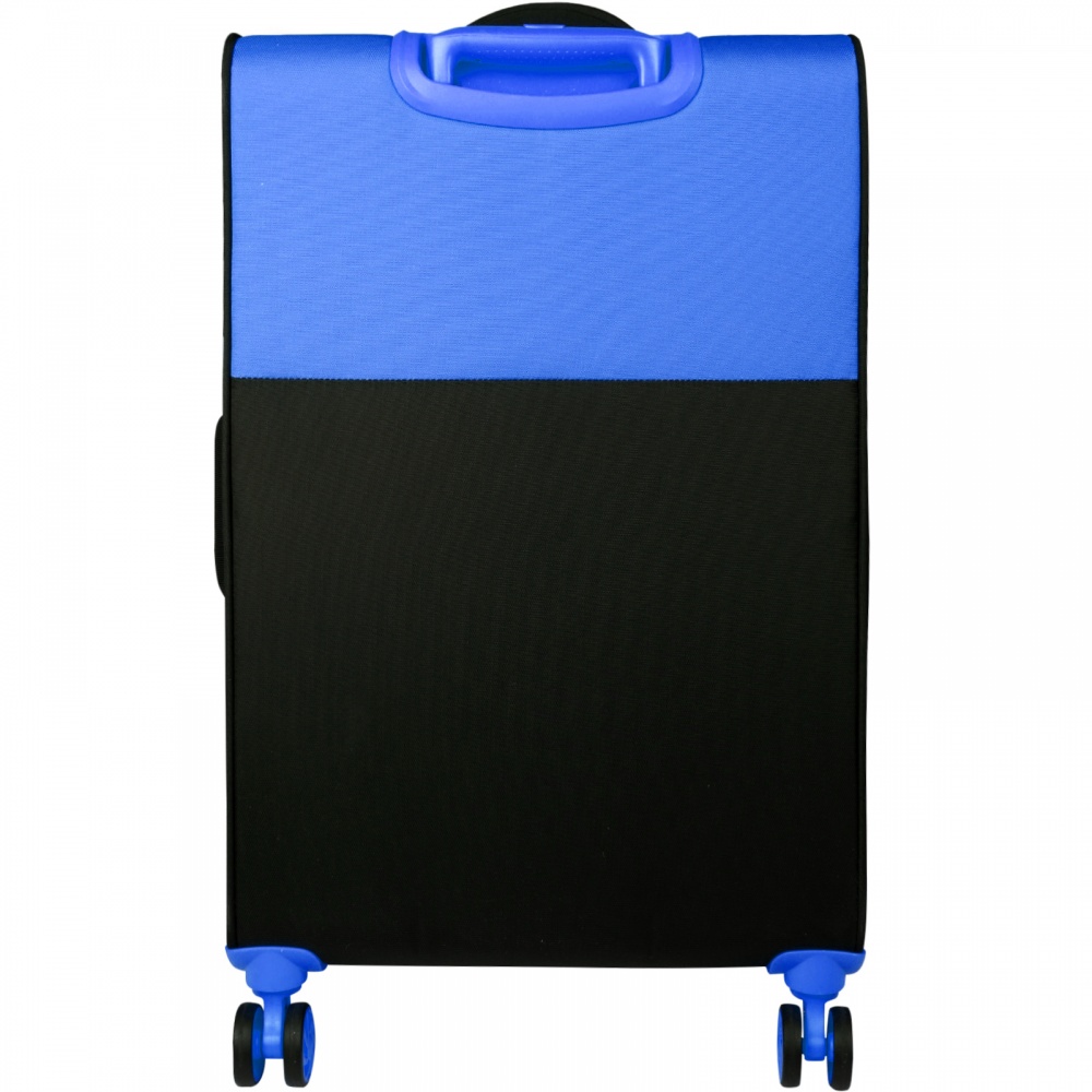 Чемодан Bagland STELLA M 57 л сине-черный