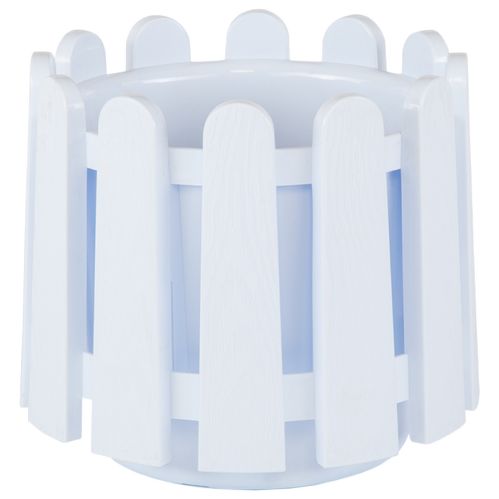 Горщик Serinova № 2 ISTANBUL 190x180 круглий 2,6 л білий 