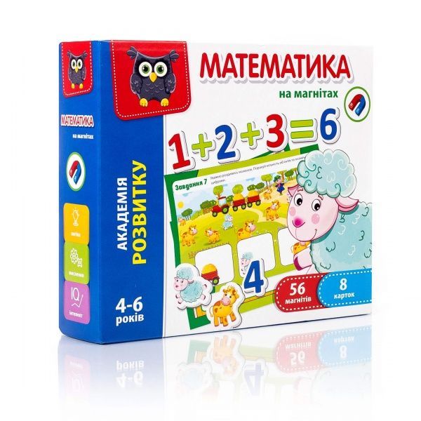 Развивающая игра Vladi Toys Математика на магнитах VT5411-04