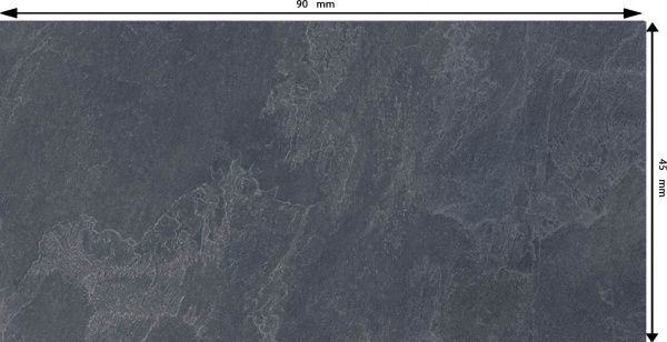 Плитка Zeus Ceramica Slate Black ZBXST9BR 45x90 