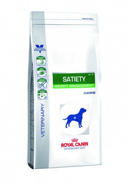 Корм сухий для усіх порід Royal Canin для собак V.D. SATIETY WEIGHT MANAGEMENT CANINE 1,5кг