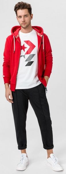 Футболка Converse Repeated Star Chevron Tee 10017452-102 XL білий