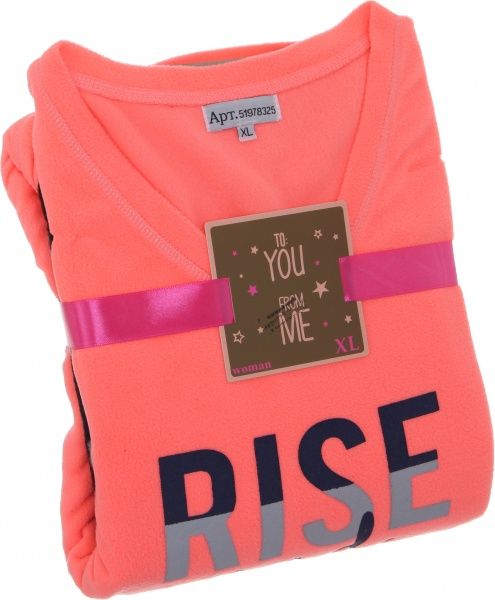 Костюм домашний женский La Nuit Coral р. XL оранжевый с черным 