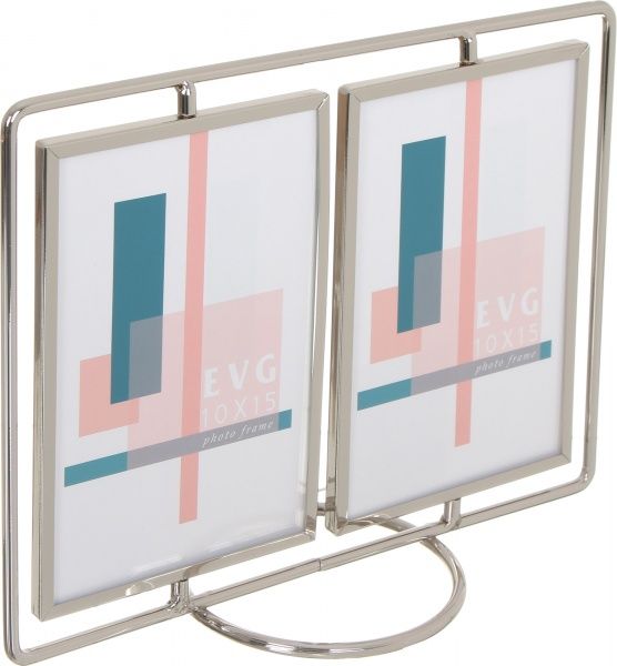 Рамка для фото EVG LB04S 10x15 см серебристый 