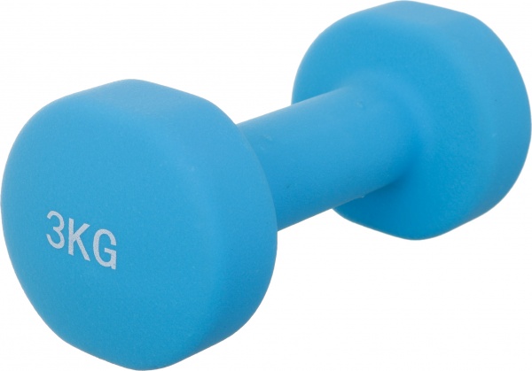 Набір гантелей MAYO Mayneodum-3.0 2х3 кг блакитний 