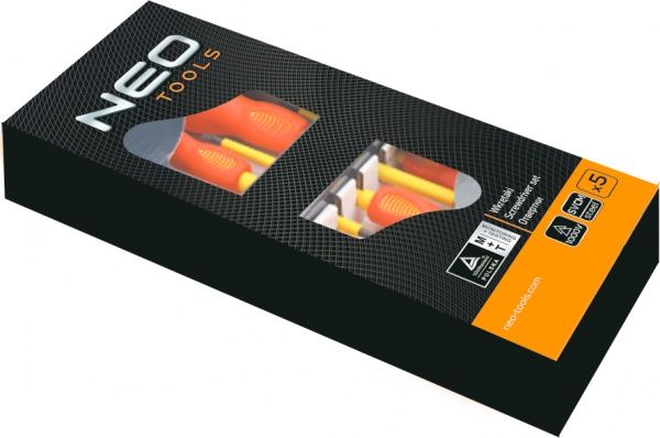 Набор отверток NEO tools (1000 В) 5 шт. 04-220