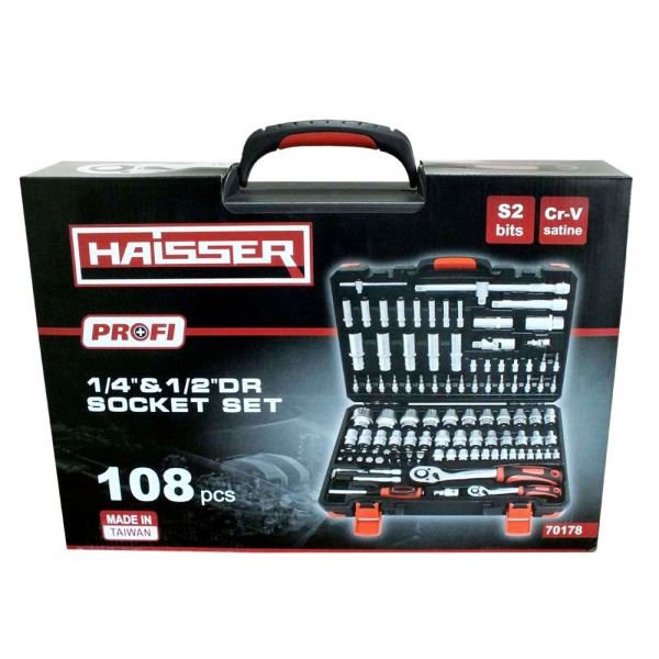 Набор ручного инструмента Haisser 70178 108 шт. 91907