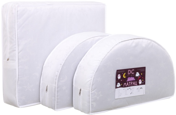 Матрас детский Солнышко польская овальная (из трех частей) No Name 60x120 см