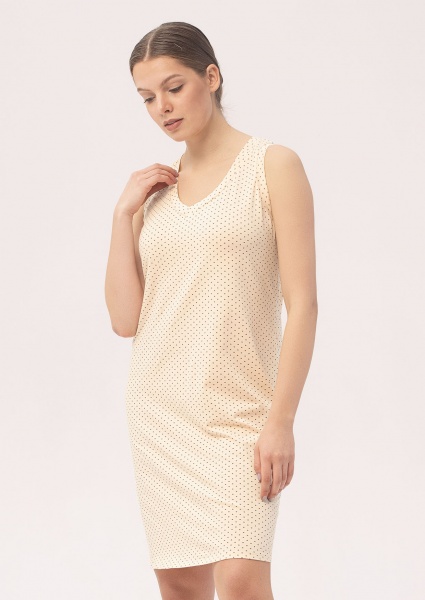 Ночная рубашка Roksana Flora №1398/16078 р.M бежевый