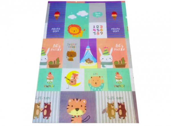  Lanor Килимок-пазл Lanor Ліс/тваринки (60х60х1,5см) 6шт.