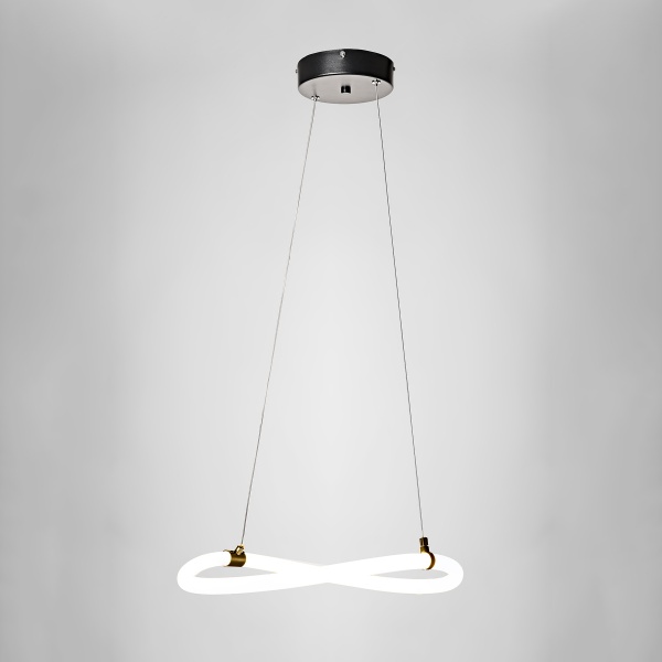 Люстра светодиодная Berger 1x26 Вт черный 7003-PL-26 Black 