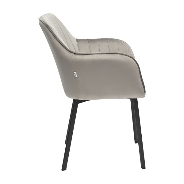 Кресло Bjorn Turin Holland 910 серый / черный