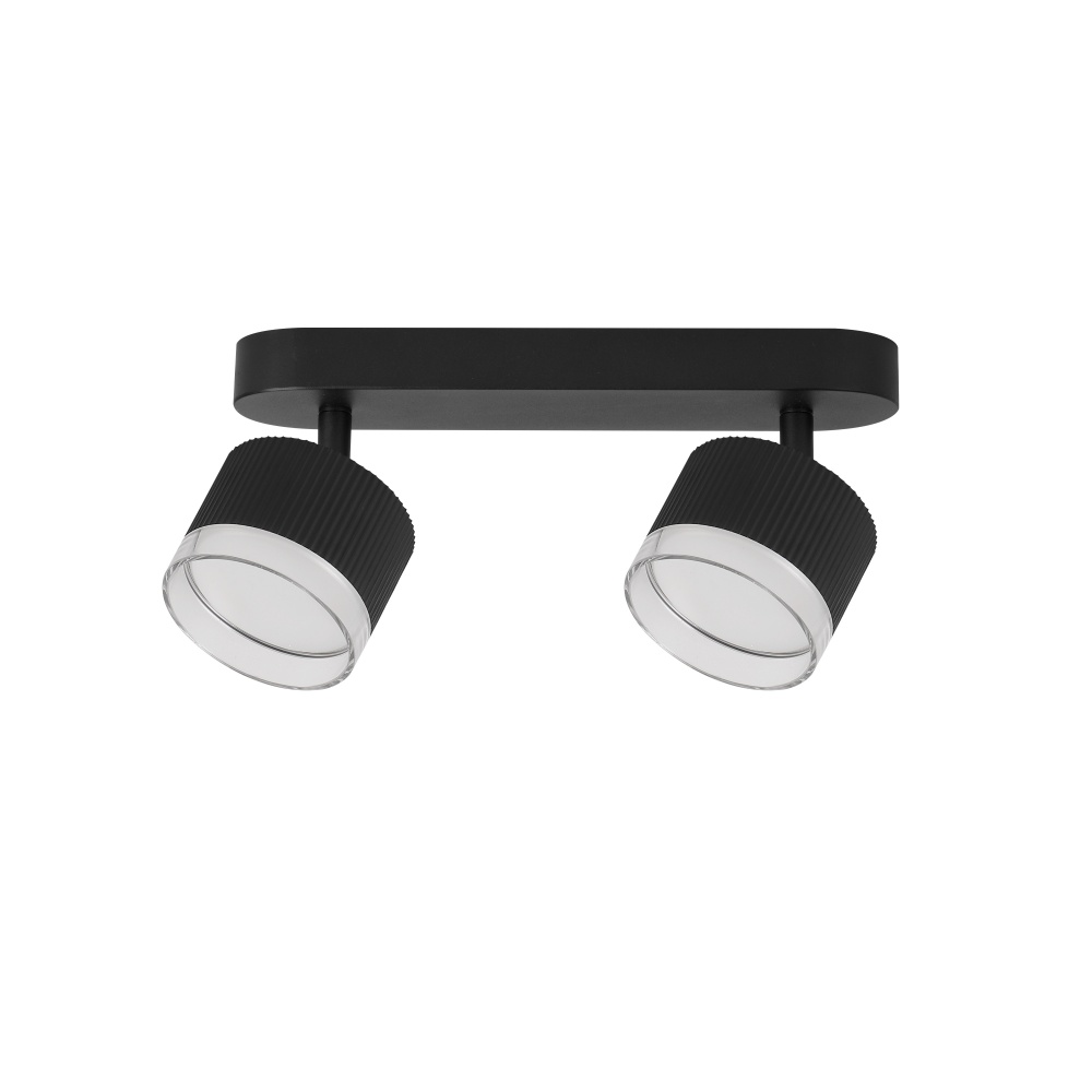 Спот Eurolamp Onyx 2xGX53 чорний WS2-GX53(black)GL