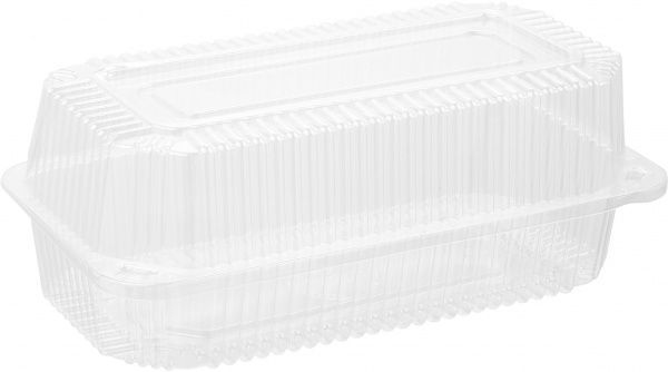 Набір контейнерів Інпак з кришками 22x14x7,2 см 6 шт.