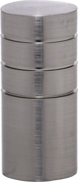 Наконечник Gardinia Циліндр Ally набірний d16 мм імітація сталі 