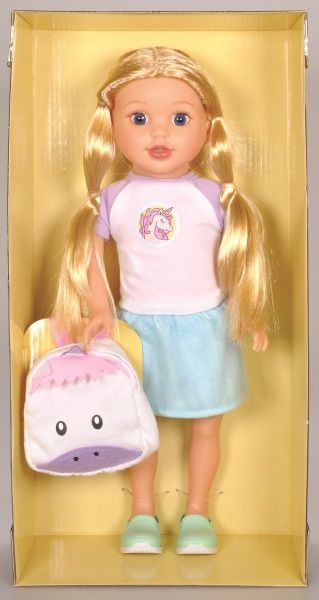 Кукла Lotus Onda Bumbleberry girls 38 см с рюкзачком-однорожком (15009)