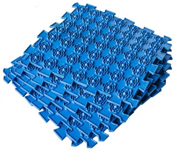 Массажный коврик Ортек Лотос Пазлы 9 элементов 9534