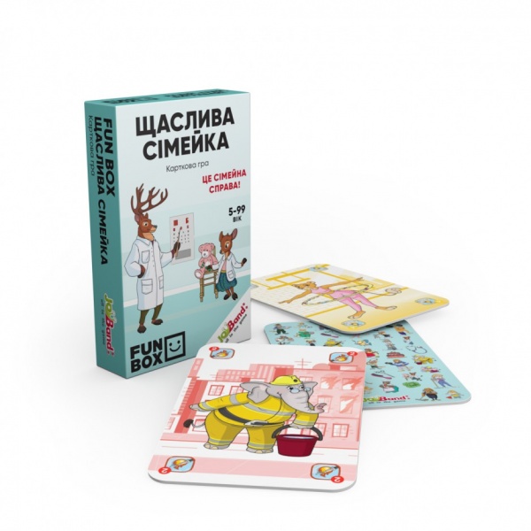 Игра настольная JoyBand FunBox Счастливая семейка FB0004