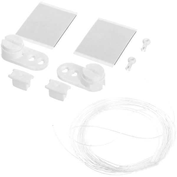 Комплект Фіксація ролети на струні біла 