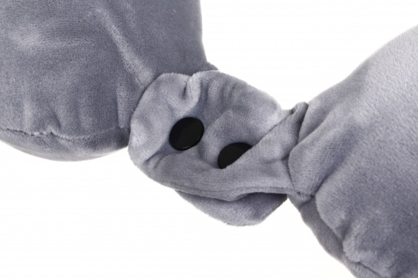 Подушка дорожная Auto Assistance ортопедическая AP-DG01 темно-серая 