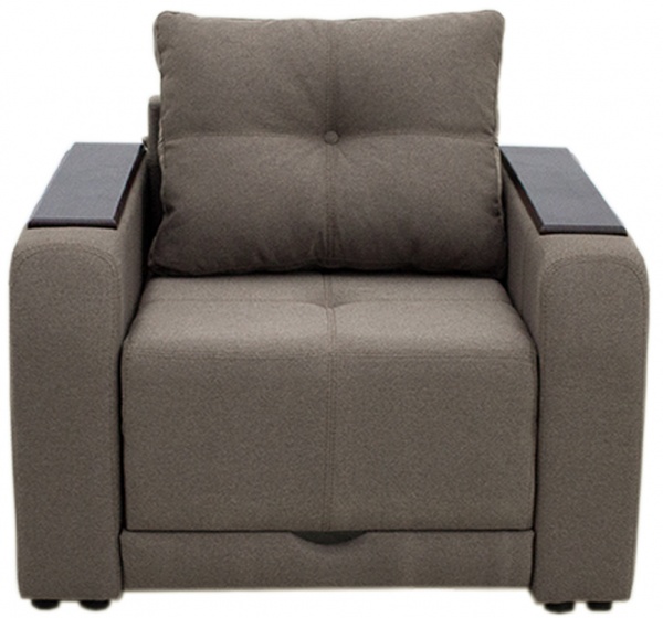 Крісло розкладне Кедр ПЛЕЙН 960х980 мм капучино 