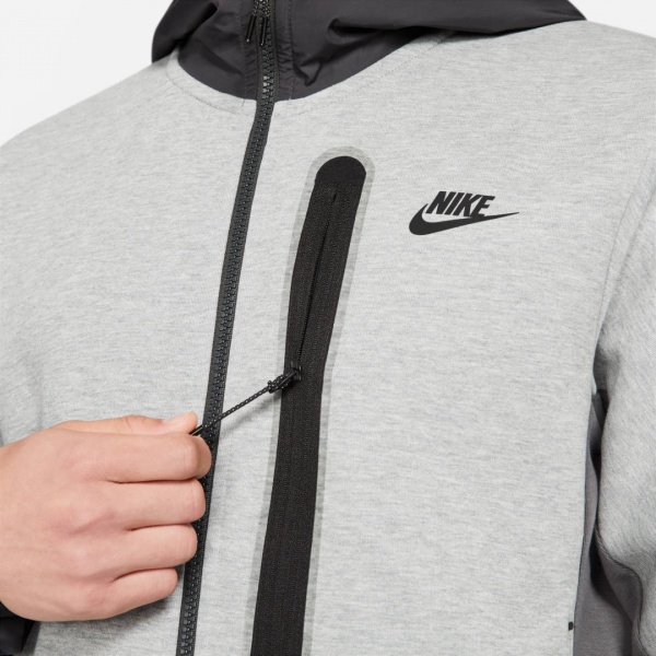 Джемпер Nike CZ9903-063 р. L сіро-чорний