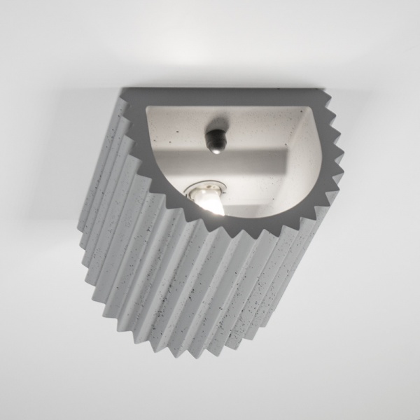 Светильник настенный 1x40 Вт G9 серый YORK D2203 BT 