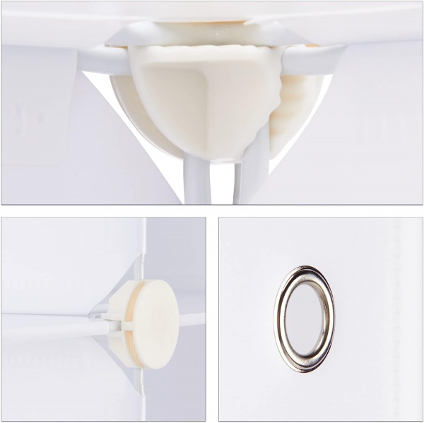 Шкаф складной пластиковый сubes storage 1460х1100х470 мм белый 