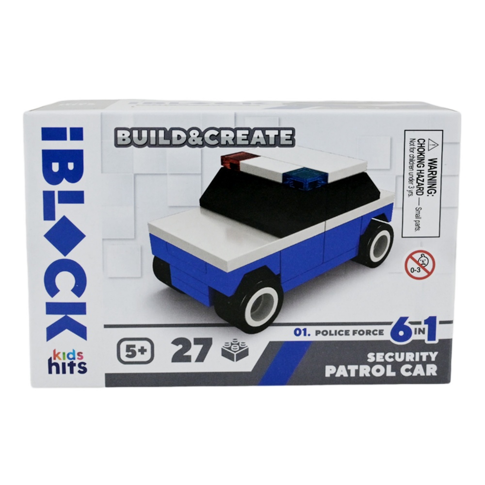 Конструктор Iblock Kids hits JUNIOR Полиция (в ассортименте) KH51/005