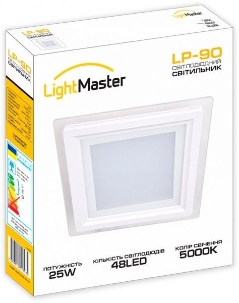 Світильник світлодіодний LightMaster LP-90 25 Вт білий 5000 К 