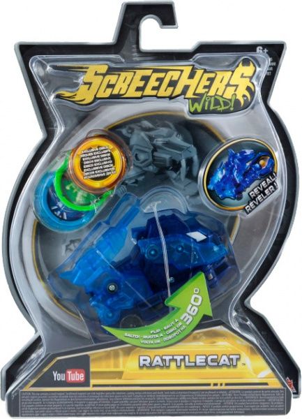 Автомобиль Screechers Wild трансформер Рэттлкэт L 2