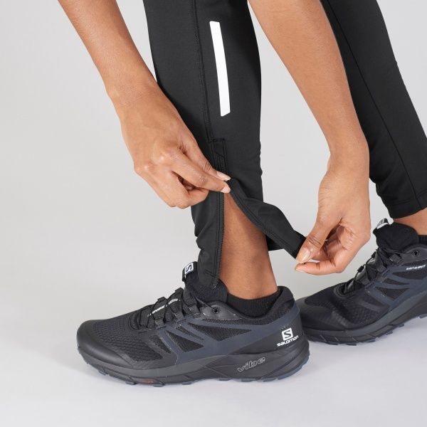 Лосины Salomon AGILE WARM TIGHT W LC1159500 XS черный