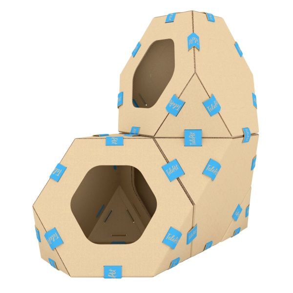 Будиночок для тварин Telepet модульний 44х44х37 см