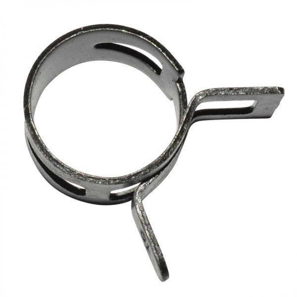Хомут пружинний сталевий D19 мм 