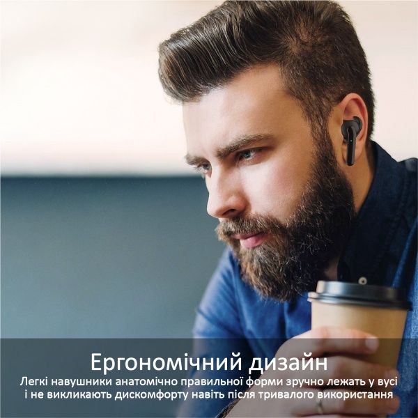 Наушники Promate black (charisma.black)