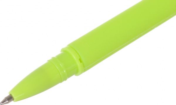 Ручка гелевая Цветок голубая 