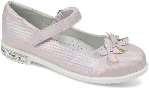 Туфлі для дівчаток для дівчинки ТОМ.М р.25 рожевий 9017F 