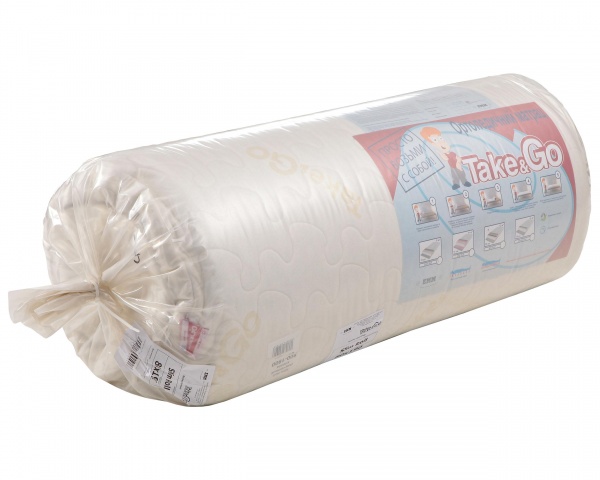 Матрас Slim Roll скрученный беспружинный ЕММ 90x190 см