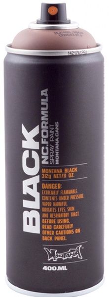 Краска аэрозольная Montana BLACK 8060 шоколадный мат 400 мл