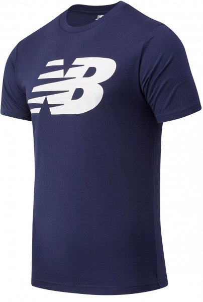 Футболка New Balance MT03919PGM р.S синій