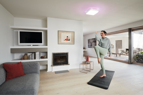 Світильник світлодіодний Ledvance LED SMART WIFI ORBIS SQ BL 35x35 см білий 