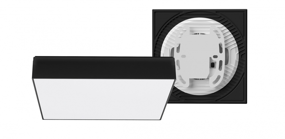 Світильник адміністративний LED Maxus 24 Вт 4100 IP40 1-MSP-2441-SSB