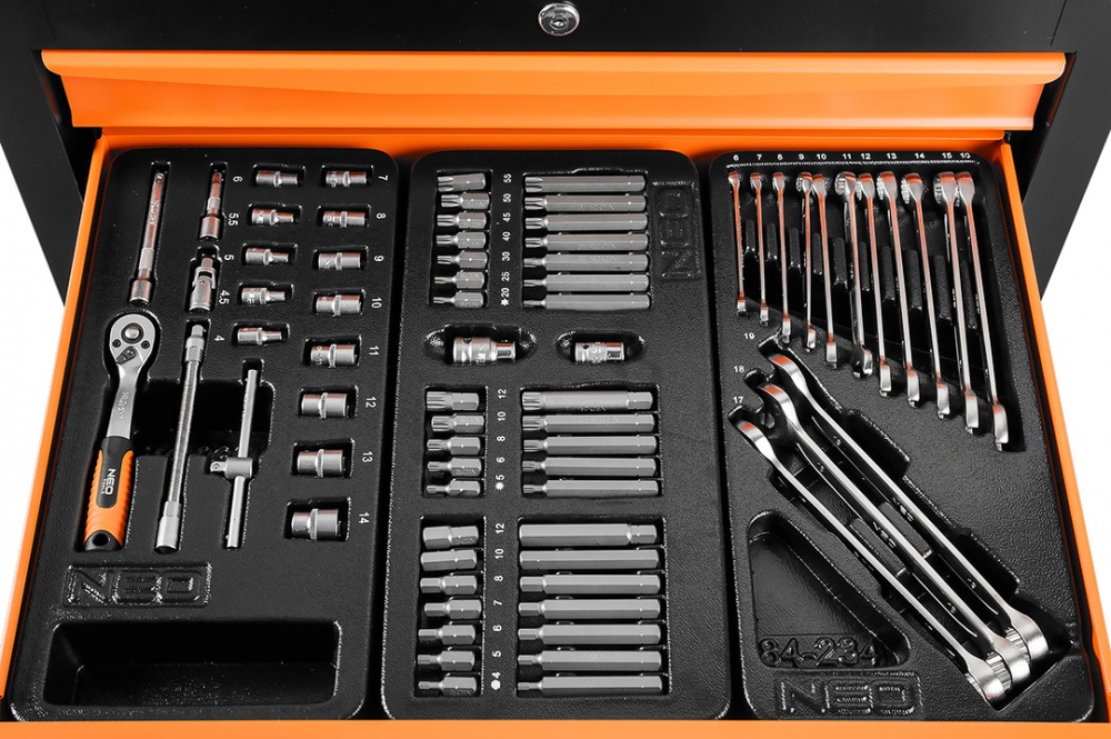 Набор ручного инструмента NEO tools 117 шт. 84-214-6