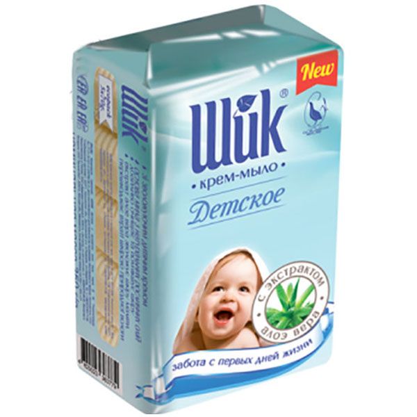 Мыло Шик с экстрактом алоэ вера 350 г 5 шт./уп.